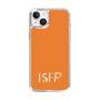 スリムプロテクションケース［ オリジナル - ISFP 冒険家 - アルファベット - オレンジ ］