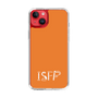 スリムプロテクションケース［ オリジナル - ISFP 冒険家 - アルファベット - オレンジ ］