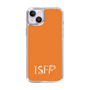 スリムプロテクションケース［ オリジナル - ISFP 冒険家 - アルファベット - オレンジ ］