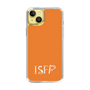 スリムプロテクションケース［ オリジナル - ISFP 冒険家 - アルファベット - オレンジ ］