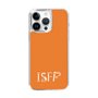 スリムプロテクションケース［ オリジナル - ISFP 冒険家 - アルファベット - オレンジ ］