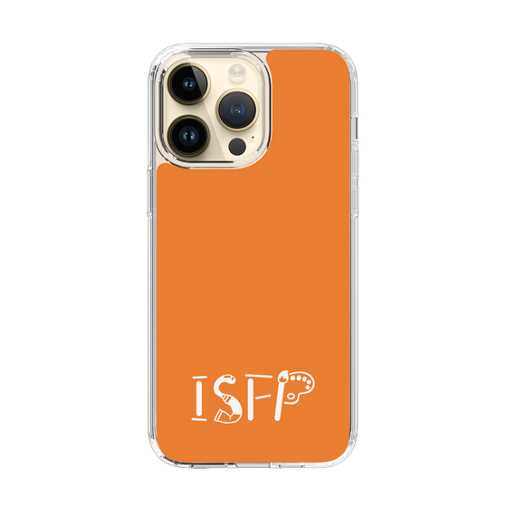 スリムプロテクションケース［ オリジナル - ISFP 冒険家 - アルファベット - オレンジ ］