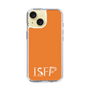 スリムプロテクションケース［ オリジナル - ISFP 冒険家 - アルファベット - オレンジ ］