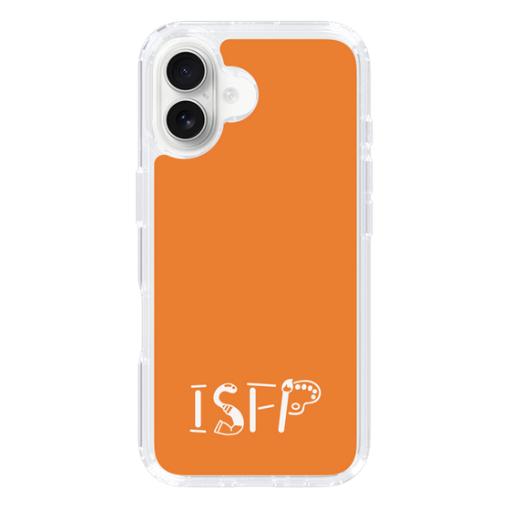 スリムプロテクションケース［ オリジナル - ISFP 冒険家 - アルファベット - オレンジ ］