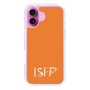 スリムプロテクションケース［ オリジナル - ISFP 冒険家 - アルファベット - オレンジ ］