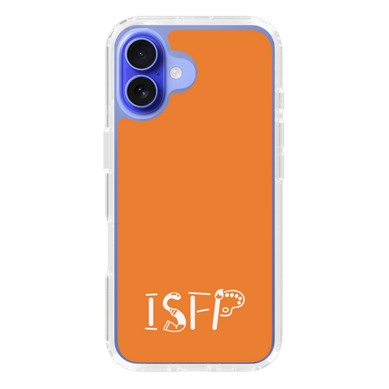 スリムプロテクションケース［ オリジナル - ISFP 冒険家 - アルファベット - オレンジ ］