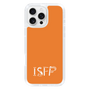 スリムプロテクションケース［ オリジナル - ISFP 冒険家 - アルファベット - オレンジ ］