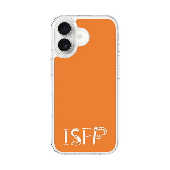 スリムプロテクションケース［ オリジナル - ISFP 冒険家 - アルファベット - オレンジ ］