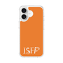 スリムプロテクションケース［ オリジナル - ISFP 冒険家 - アルファベット - オレンジ ］