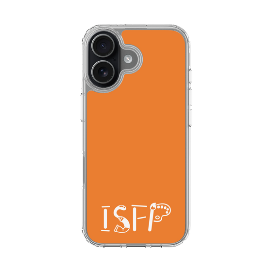スリムプロテクションケース［ オリジナル - ISFP 冒険家 - アルファベット - オレンジ ］