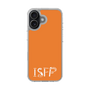スリムプロテクションケース［ オリジナル - ISFP 冒険家 - アルファベット - オレンジ ］