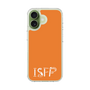 スリムプロテクションケース［ オリジナル - ISFP 冒険家 - アルファベット - オレンジ ］