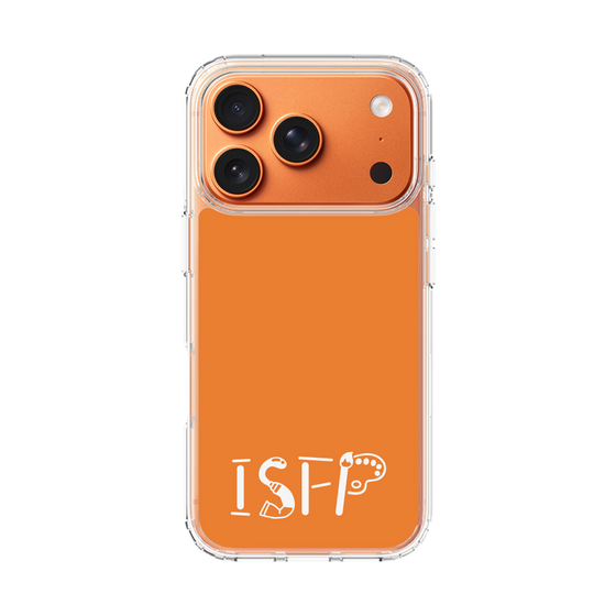 スリムプロテクションケース［ オリジナル - ISFP 冒険家 - アルファベット - オレンジ ］