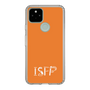 スリムプロテクションケース［ オリジナル - ISFP 冒険家 - アルファベット - オレンジ ］