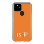 スリムプロテクションケース［ オリジナル - ISFP 冒険家 - アルファベット - オレンジ ］