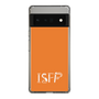 スリムプロテクションケース［ オリジナル - ISFP 冒険家 - アルファベット - オレンジ ］