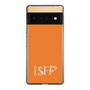 スリムプロテクションケース［ オリジナル - ISFP 冒険家 - アルファベット - オレンジ ］