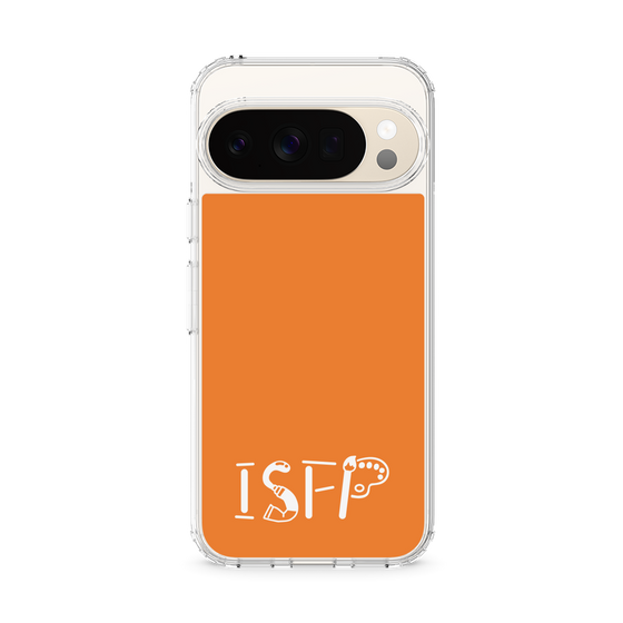 スリムプロテクションケース［ オリジナル - ISFP 冒険家 - アルファベット - オレンジ ］
