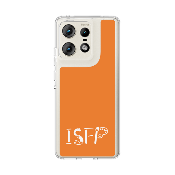 スリムプロテクションケース［ オリジナル - ISFP 冒険家 - アルファベット - オレンジ ］