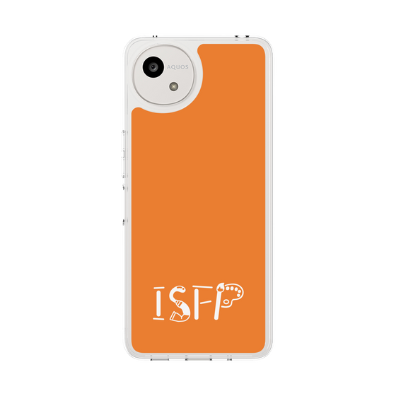 スリムプロテクションケース［ オリジナル - ISFP 冒険家 - アルファベット - オレンジ ］