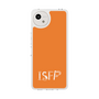 スリムプロテクションケース［ オリジナル - ISFP 冒険家 - アルファベット - オレンジ ］