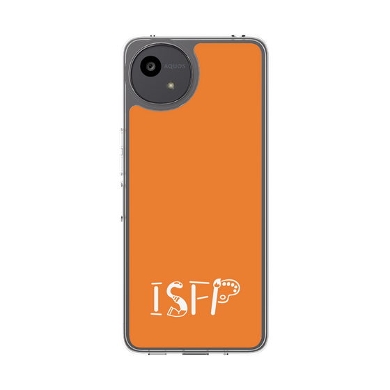 スリムプロテクションケース［ オリジナル - ISFP 冒険家 - アルファベット - オレンジ ］