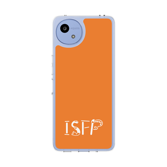 スリムプロテクションケース［ オリジナル - ISFP 冒険家 - アルファベット - オレンジ ］