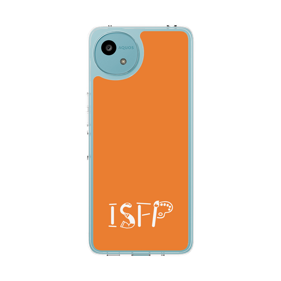 スリムプロテクションケース［ オリジナル - ISFP 冒険家 - アルファベット - オレンジ ］