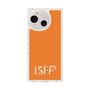 スリムプロテクションケース［ オリジナル - ISFP 冒険家 - アルファベット - オレンジ ］
