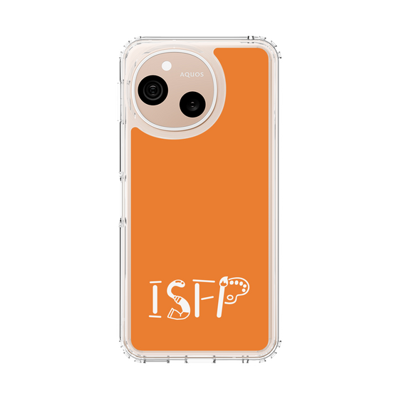 スリムプロテクションケース［ オリジナル - ISFP 冒険家 - アルファベット - オレンジ ］
