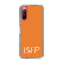 スリムプロテクションケース［ オリジナル - ISFP 冒険家 - アルファベット - オレンジ ］