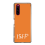 スリムプロテクションケース［ オリジナル - ISFP 冒険家 - アルファベット - オレンジ ］