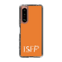 スリムプロテクションケース［ オリジナル - ISFP 冒険家 - アルファベット - オレンジ ］