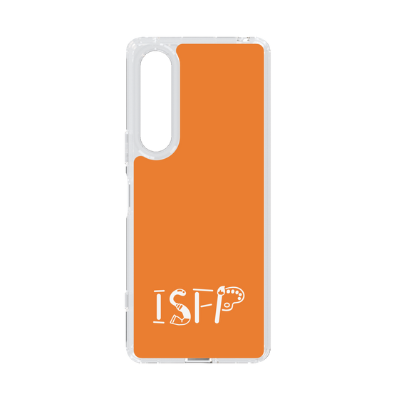 スリムプロテクションケース［ オリジナル - ISFP 冒険家 - アルファベット - オレンジ ］