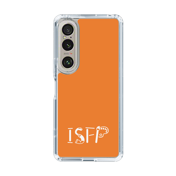 スリムプロテクションケース［ オリジナル - ISFP 冒険家 - アルファベット - オレンジ ］