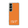 スリムプロテクションケース［ オリジナル - ISFP 冒険家 - アルファベット - オレンジ ］
