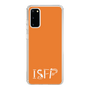 スリムプロテクションケース［ オリジナル - ISFP 冒険家 - アルファベット - オレンジ ］