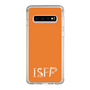 スリムプロテクションケース［ オリジナル - ISFP 冒険家 - アルファベット - オレンジ ］