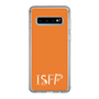 スリムプロテクションケース［ オリジナル - ISFP 冒険家 - アルファベット - オレンジ ］