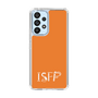 スリムプロテクションケース［ オリジナル - ISFP 冒険家 - アルファベット - オレンジ ］