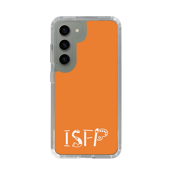 スリムプロテクションケース［ オリジナル - ISFP 冒険家 - アルファベット - オレンジ ］