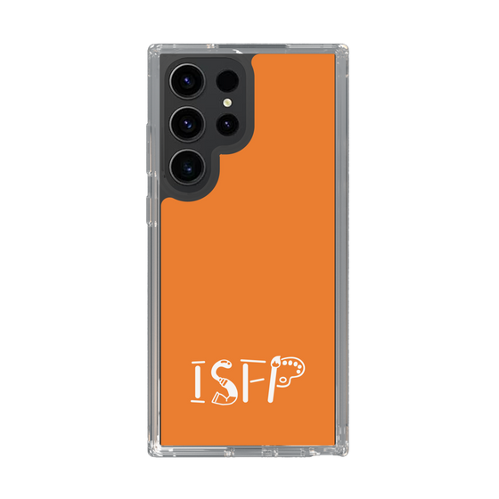 スリムプロテクションケース［ オリジナル - ISFP 冒険家 - アルファベット - オレンジ ］