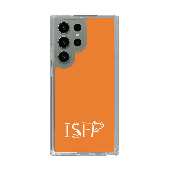 スリムプロテクションケース［ オリジナル - ISFP 冒険家 - アルファベット - オレンジ ］