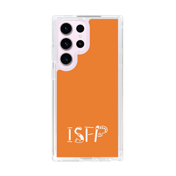 スリムプロテクションケース［ オリジナル - ISFP 冒険家 - アルファベット - オレンジ ］