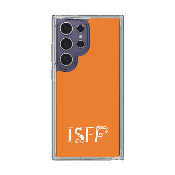 スリムプロテクションケース［ オリジナル - ISFP 冒険家 - アルファベット - オレンジ ］