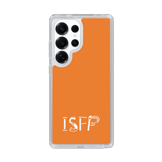 スリムプロテクションケース［ オリジナル - ISFP 冒険家 - アルファベット - オレンジ ］