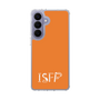 スリムプロテクションケース［ オリジナル - ISFP 冒険家 - アルファベット - オレンジ ］