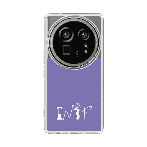 スリムプロテクションケース［ オリジナル - INTP 論理学者 - アルファベット - パープル ］