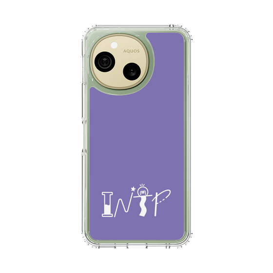 スリムプロテクションケース［ オリジナル - INTP 論理学者 - アルファベット - パープル ］