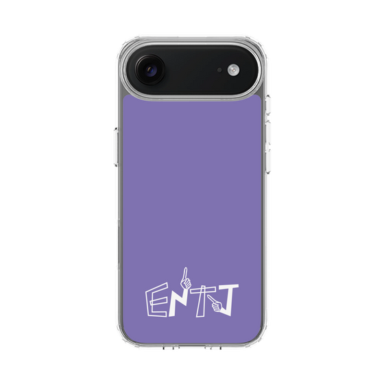 スリムプロテクションケース［ オリジナル - ENTJ 指揮官 - アルファベット - パープル ］